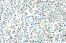 Jolifin Hexagon Glitter white rainbow