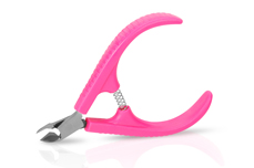 Jolifin cuticle nippers - pink