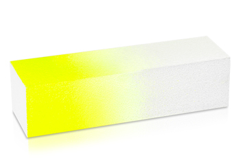 Jolifin Buffer-Schleifblock - Basic neon-yellow ombre